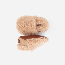 Fuzzy Shearling Loafers // Taupe - GrayFoxCo